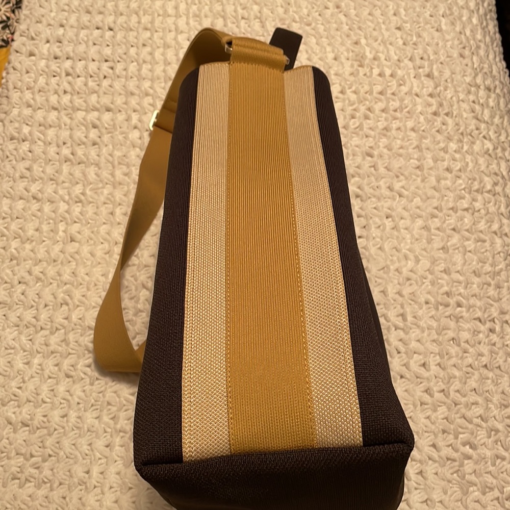 Rothy's Navy Tote with Yellow Strap - Picture 2 of 13